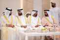 Mansour bin Zayed, Khaled bin Mohamed bin Zayed receive Crown Princes, sheikhs, well-wishers on Eid Al-Adha