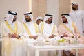 Mansour bin Zayed, Khaled bin Mohamed bin Zayed receive Crown Princes, sheikhs, well-wishers on Eid Al-Adha