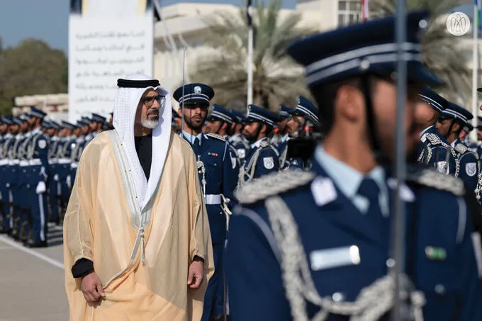 Under the patronage of the UAE President, Khaled bin Mohamed bin Zayed attends Abu Dhabi Police College graduation ceremony