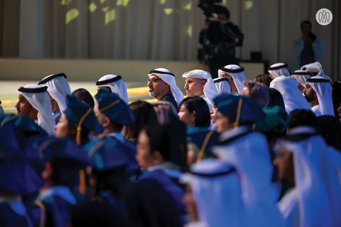 Khaled bin Mohamed bin Zayed attends Mohamed bin Zayed University of Artificial Intelligence 2026 commencement ceremony