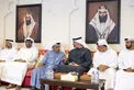 Khaled bin Mohamed bin Zayed offers condolences on the passing of Al Sayed Moussa Al Sayed Abdul-Raheem Al Hashemi
