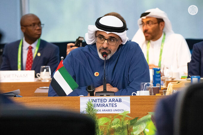 Crown Prince of Abu Dhabi delivers UAE’s address at the opening session of 19th G20 summit in Brazil