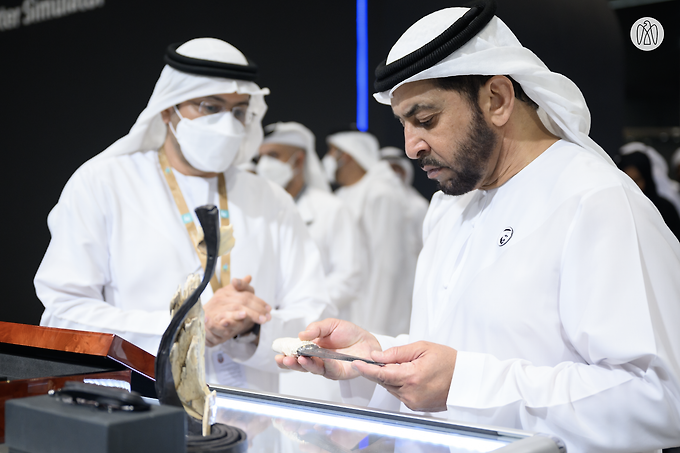 Hamdan bin Zayed visits ADIHEX 2022