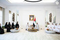 Hamdan bin Zayed receives Al Dhafra Youth Council delegation