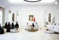 Hamdan bin Zayed receives Al Dhafra Youth Council delegation