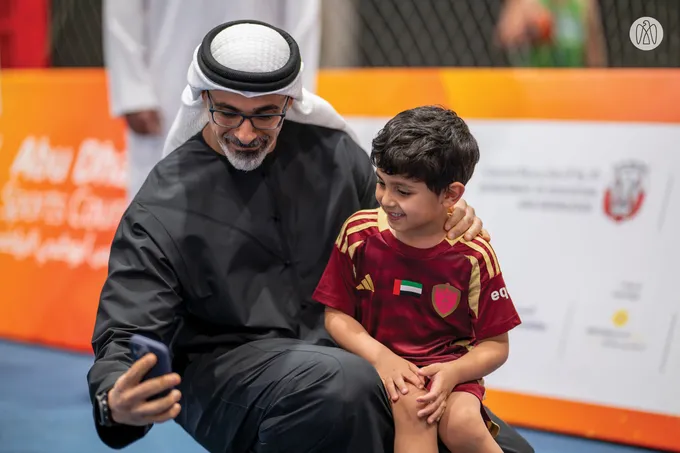 Khaled bin Mohamed bin Zayed visits 5th Abu Dhabi Summer Sports