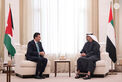 Khaled bin Mohamed bin Zayed receives Speaker of Jordan’s House of Representatives