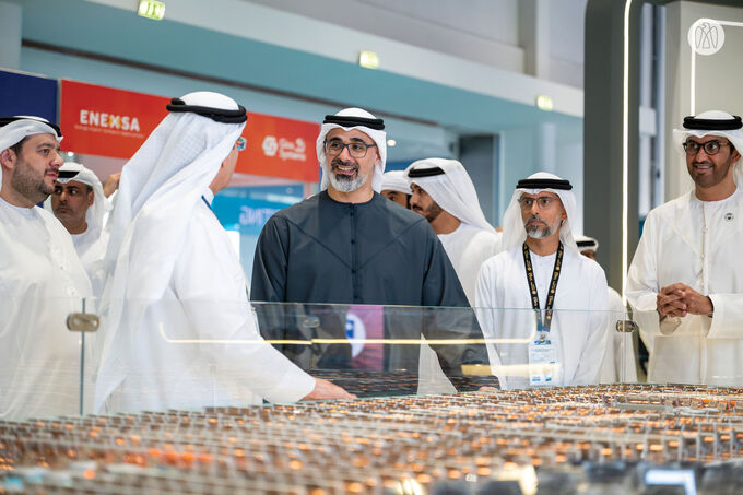 Khaled bin Mohamed bin Zayed attends World Utilities Congress 2024