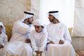 Khaled bin Mohamed bin Zayed offers condolences on the passing of Meera bint Rashid Al Mazrouei