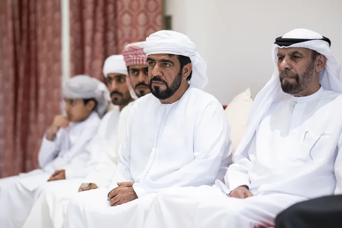 Khaled bin Mohamed bin Zayed offers condolences to family of national duty martyr Saeed Abdalla Alshamsi
