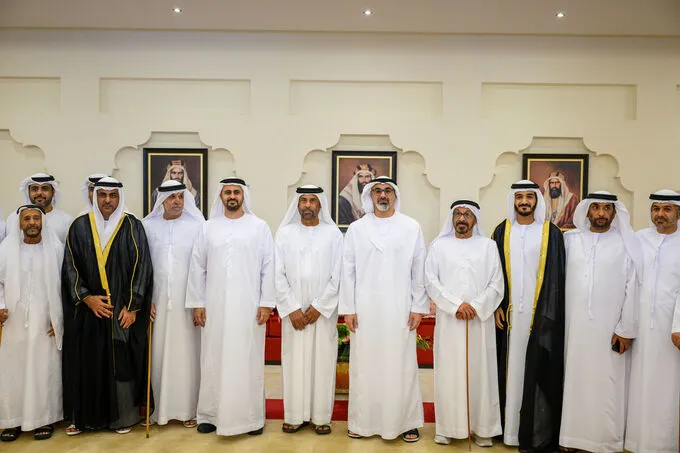 Video | Crown Prince of Abu Dhabi  attends Al Kaabi and Al Ketbi weddings