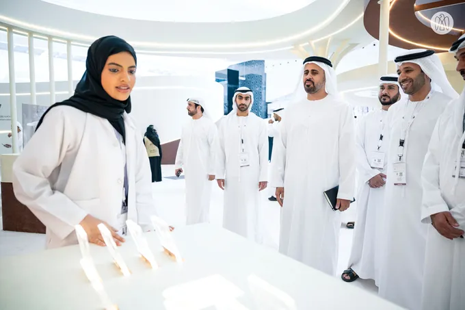 Theyab bin Mohamed bin Zayed visits 22nd Abu Dhabi International Hunting and Equestrian Exhibition