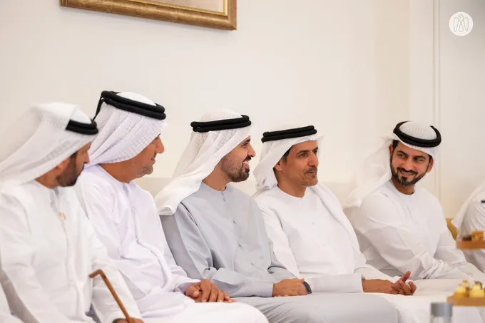 Theyab bin Mohamed bin Zayed attends group wedding of 60 grooms organised by Federal Authority for Identity, Citizenship, Customs and Port Security
