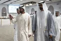 Hamed bin Zayed, Nahyan bin Mubarak and Khalifa bin Tahnoon bin Mohammed attend reception for Al Hameli and Al Remeithi weddings in Abu Dhabi 