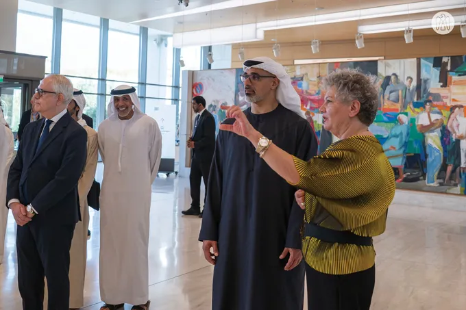 Crown Prince of Abu Dhabi visits National Gallery of Greece in Athens