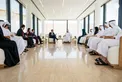 Theyab bin Mohamed bin Zayed receives President of the Republic of Paraguay at Wahat Al Karama