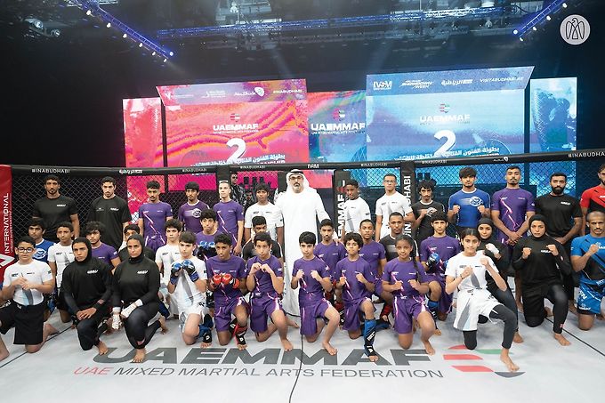 Khaled bin Mohamed bin Zayed Attends 2nd MMA Youth Championship