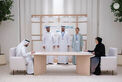 Theyab bin Mohamed bin Zayed witnesses signing of strategic partnerships during COP28 UAE