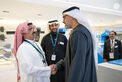 Khaled bin Mohamed bin Zayed visits IDEX 2025