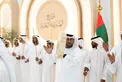 Khaled bin Mohamed bin Zayed attends Omeir Saeed Al Mheiri wedding reception