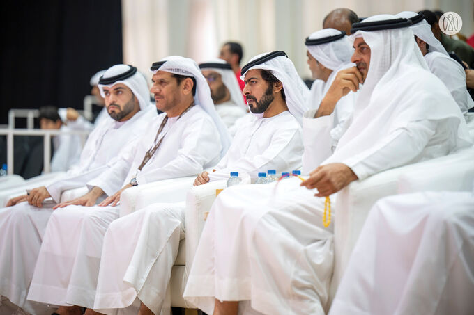 Khalifa bin Tahnoon bin Mohammed attends Khaled bin Mohamed bin Zayed Jiu-Jitsu Championship Round 3