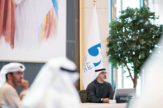 Khaled bin Mohamed bin Zayed chairs meeting of Executive Committee of ADNOC Board of Directors 