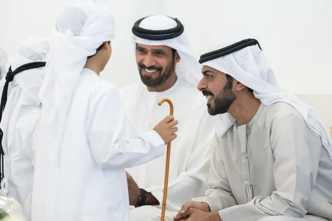 Khalifa bin Tahnoon bin Mohammed attends Jaber Ahmed Al Hameli wedding reception