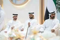 Khaled bin Mohamed bin Zayed attends Omeir Saeed Al Mheiri wedding reception