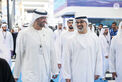 Khaled bin Mohamed bin Zayed tours ADIPEC 2023