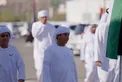 Hazza bin Zayed attends reception for Al Shamsi wedding