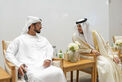Zayed bin Hamdan bin Zayed attends Salem Khalfan Al Qubaisi wedding reception