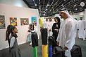 Khaled bin Mohamed bin Zayed visits National Identity in Visual Arts exhibition