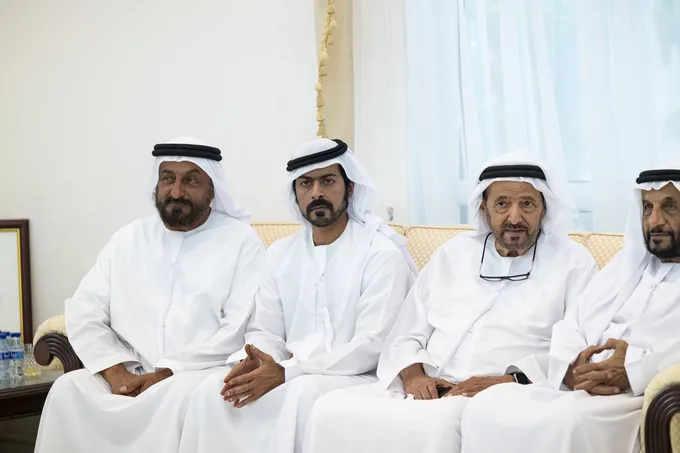 Khaled bin Mohamed bin Zayed offers condolences on the passing of Mohammed Ibrahim Obaidullah