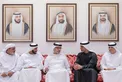 Khaled bin Mohamed bin Zayed and Hazza bin Zayed offer condolences to family of national duty martyr Abdalla Shamis Almenhali