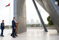 Theyab bin Mohamed bin Zayed receives Prime Minister of Republic of North Macedonia at Wahat Al Karama