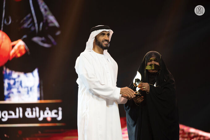 Nahyan Bin Zayed crowns the winners of the seventh Fatima Bint Mubarak Women Sports Award