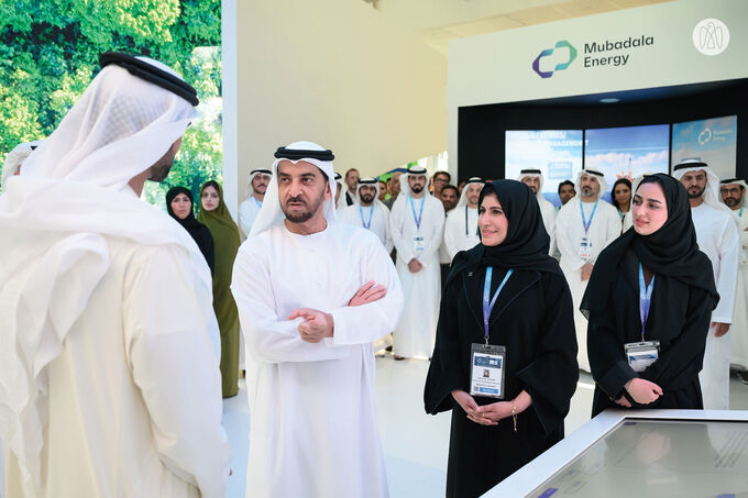 Hamdan bin Zayed visits ADIPEC 2023