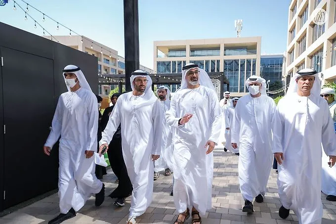 Khaled bin Mohamed bin Zayed Visits Al Ain Book Festival 2022