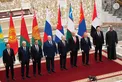 On behalf of the UAE President.. Crown Prince of Abu Dhabi attends Supreme Eurasian Economic Council meeting