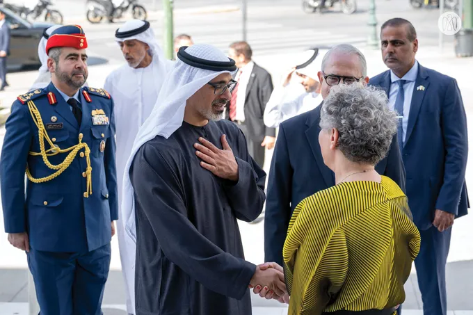 Crown Prince of Abu Dhabi visits National Gallery of Greece in Athens