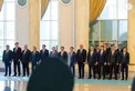 Crown Prince of Abu Dhabi arrives at Presidential Palace in Astana