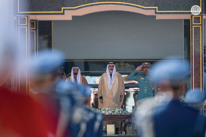 Under the patronage of the UAE President, Khaled bin Mohamed bin Zayed attends Abu Dhabi Police College graduation ceremony