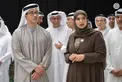 Mansour bin Zayed and Hazza bin Zayed witness the launch of the first edition of the UAE Agricultural Conference and Exhibition in Al Ain.