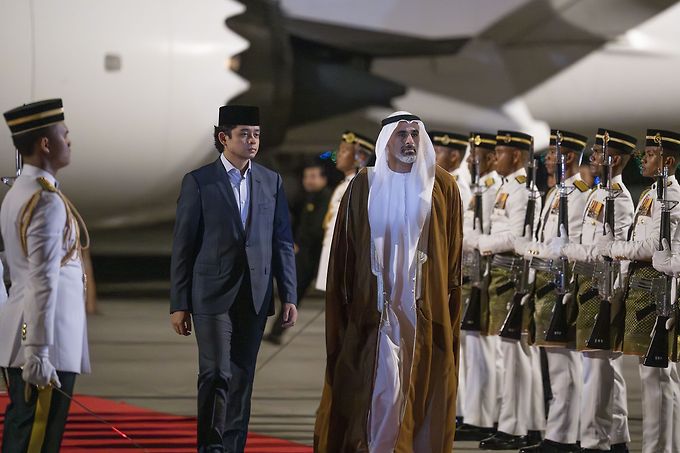 Khaled bin Mohamed bin Zayed arrives in Malaysia on official visit