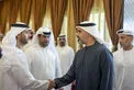 Khaled bin Mohamed bin Zayed offers condolences on the passing of Al Sayed Moussa Al Sayed Abdul-Raheem Al Hashemi