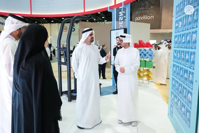 Theyab bin Mohamed bin Zayed visits 22nd Abu Dhabi International Hunting and Equestrian Exhibition