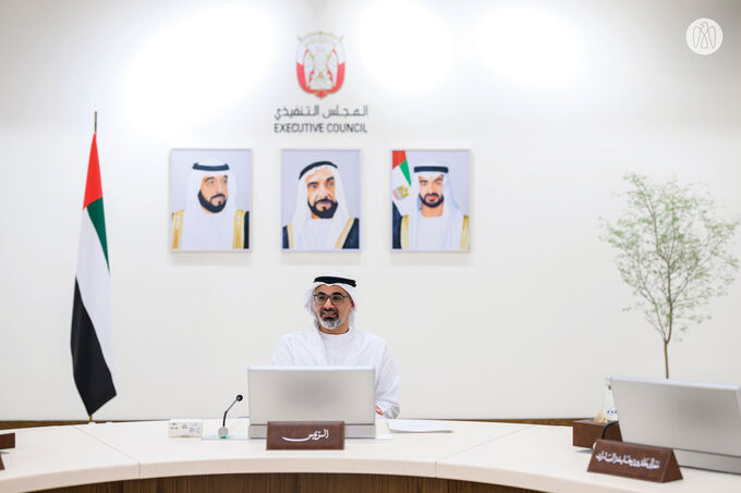 Khaled bin Mohamed bin Zayed chairs Abu Dhabi Executive Council meeting