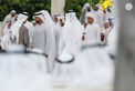 Hazza bin Zayed receives sheikhs, officials and citizens at Al Maqam Palace in Al Ain