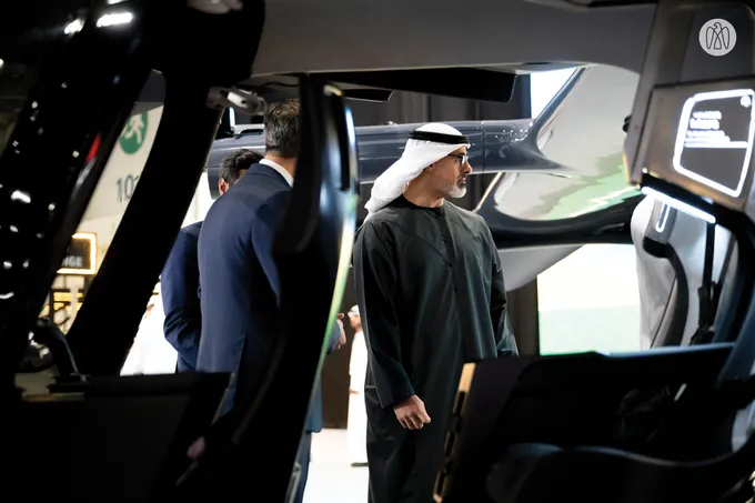 Khaled bin Mohamed bin Zayed attends the 4th Make it in the Emirates forum