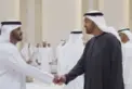 UAE President accepts condolences for third day over passing of Tahnoun bin Mohammed from international delegations, crowds of mourners